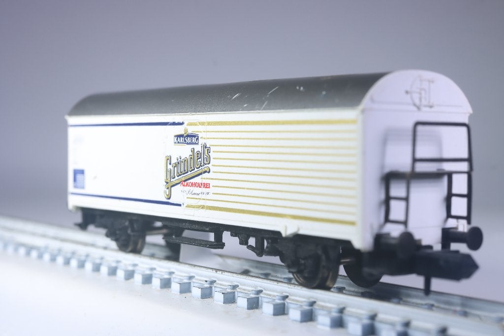 Koelwagen type Ichqrs, Karlsberg Gründels, DB, Arnold, Gebruikt, Gelijkstroom, Wagon