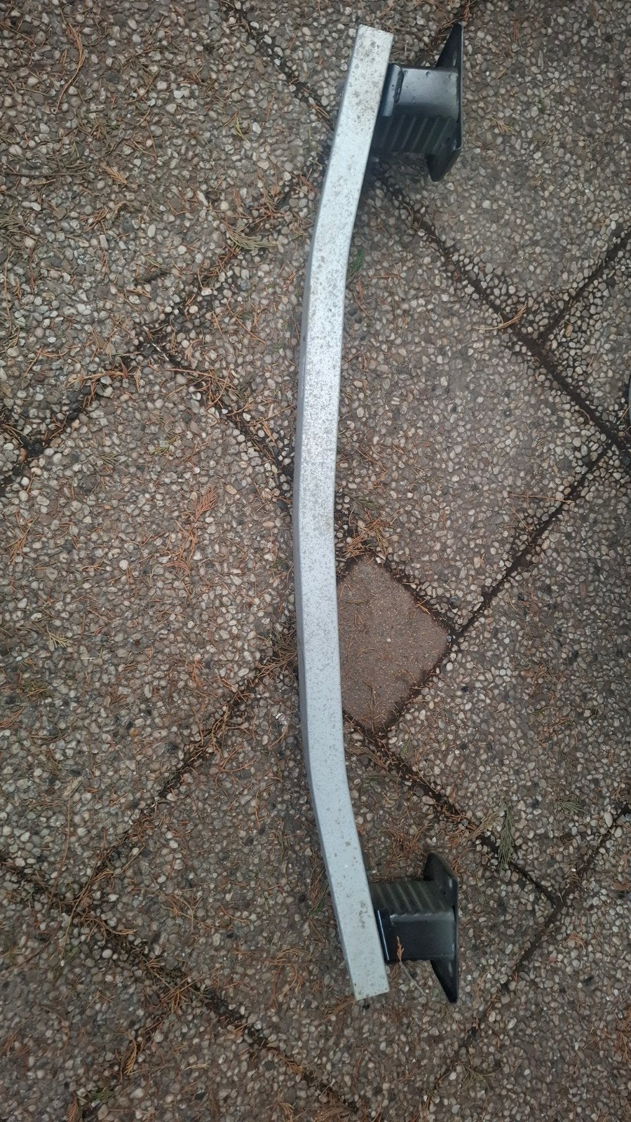 Schokdemper stootbumper  bumper Mitsubishi Outlander 2013, Ophalen of Verzenden, Mitsubishi