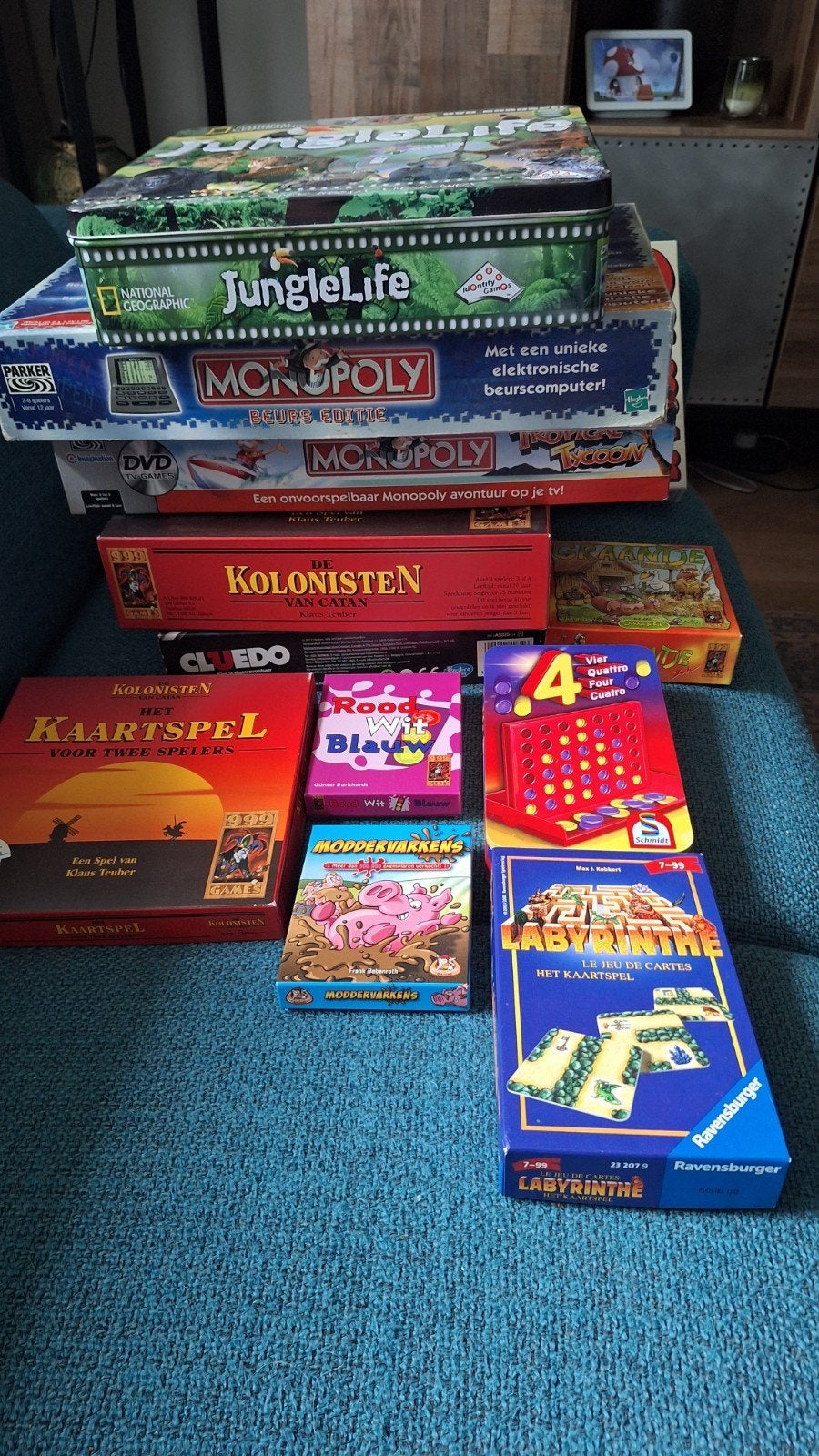 Diverse Bordspellen en Kaartspellen - Grote Collectie, Hobby en Vrije tijd, Een of twee spelers, Ophalen, Gebruikt, Diverse uitgevers