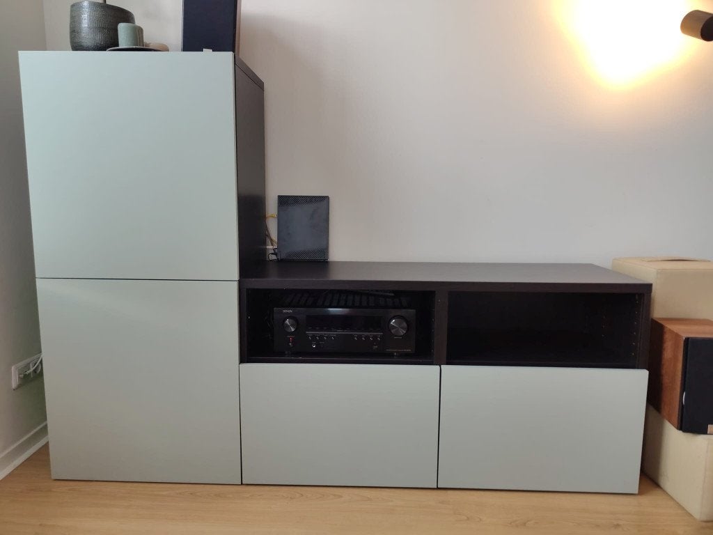 IKEA Bestå tv meubel dressoir kast, Ophalen, 100 tot 150 cm, 150 tot 200 cm, Zo goed als nieuw
