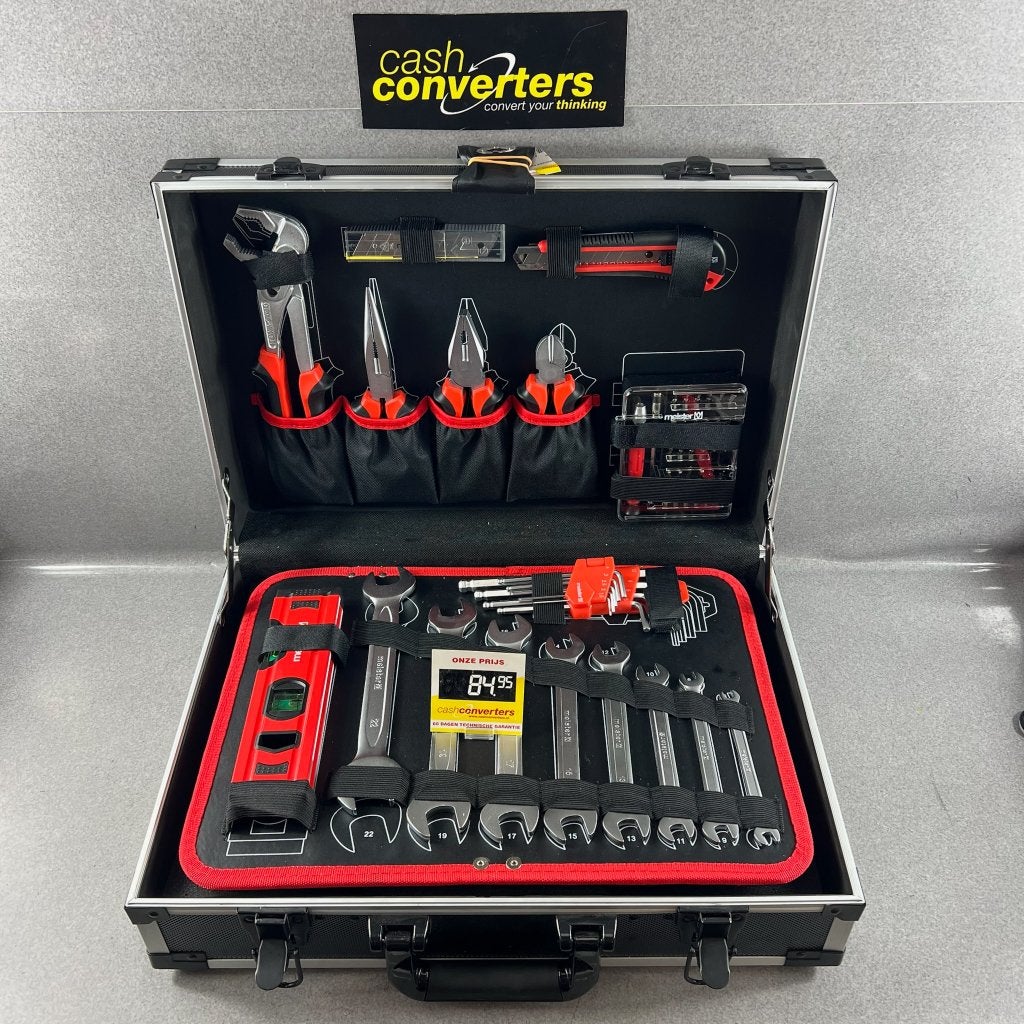 Meister Handgereedschap | 132 delig | in koffer | 417693, Ophalen of Verzenden, Zo goed als nieuw, Overige typen, Overige merken