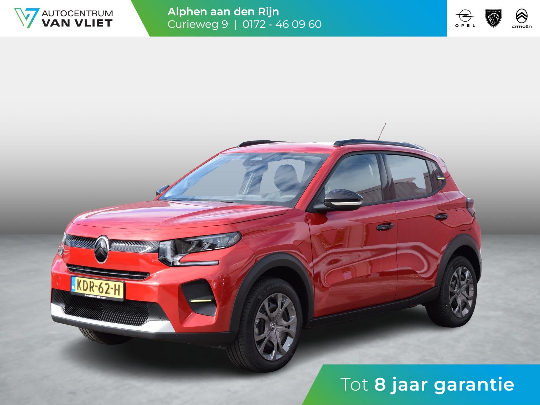 Citroen Ë-C3 Plus 113pk Comfort Range 44 kWh | NAVI | PARKE, Stof, 322 km, 44 kWh, Origineel Nederlands