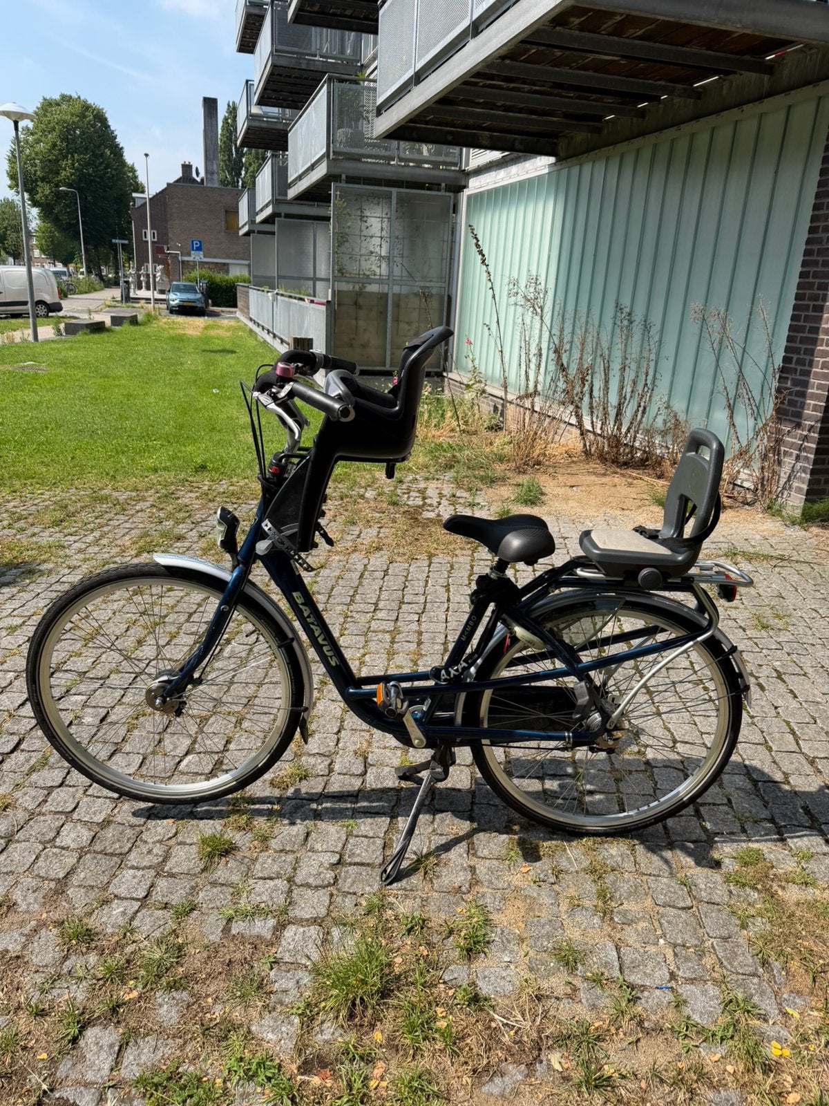 Batavus moederfiets 7 versnellingen en achter kinderzitje, Ophalen, Versnellingen, Batavus, Zo goed als nieuw