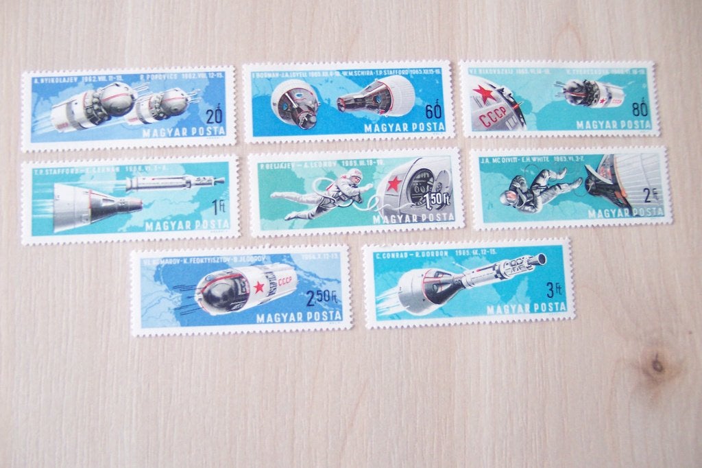 Ruimtevaart Hongarije / Magyar Posta, postfris. (18)., Ophalen of Verzenden, Postfris, Overige thema's