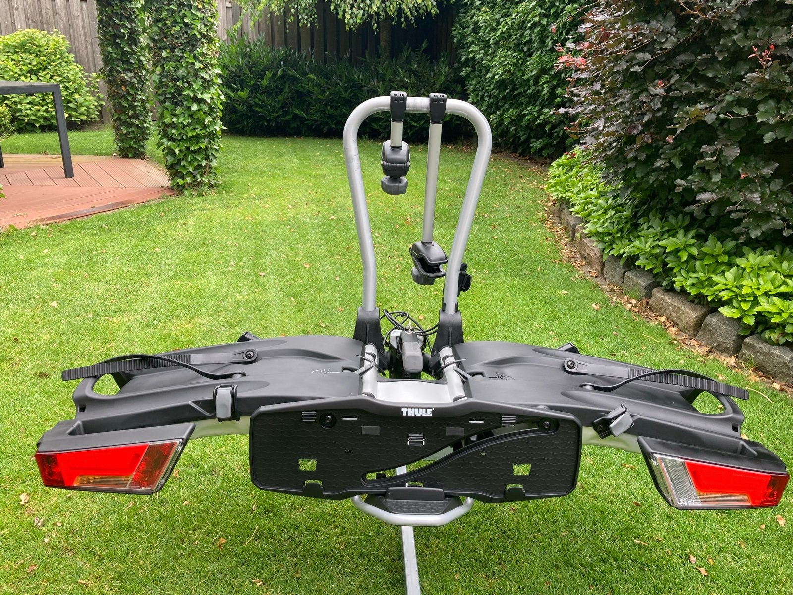 Thule Easyfold EF 931 Fietsendrager kantelbaar & opvouwbaar, Ophalen, Zo goed als nieuw, 2 fietsen, Trekhaakdrager