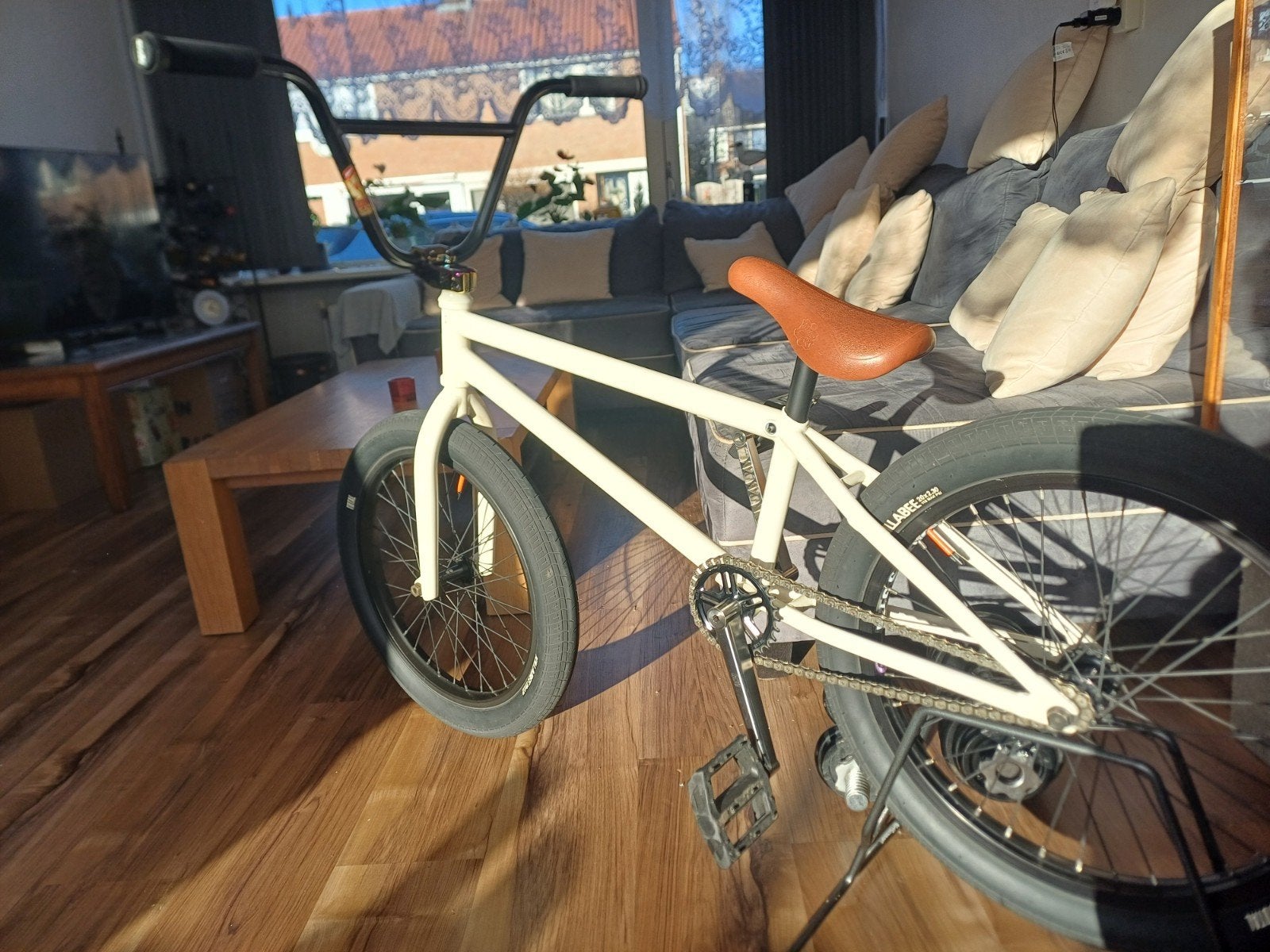Superstar Carlton BMX met titanium crank - Zo goed als nieuw, Ophalen, Zo goed als nieuw, Aluminium