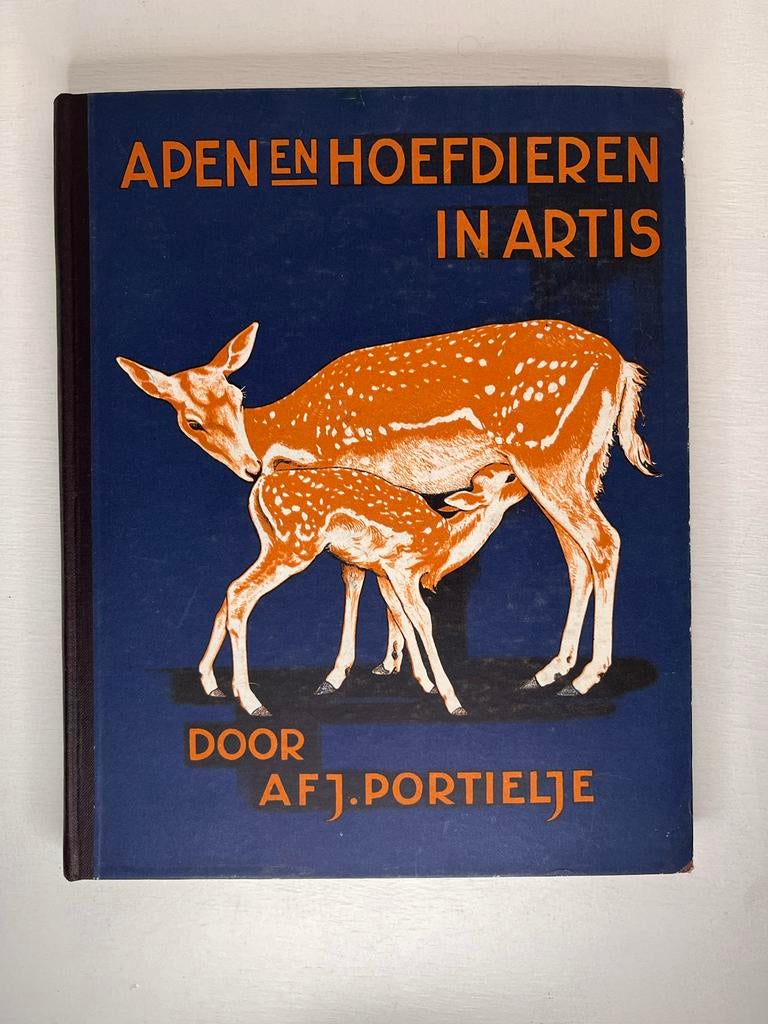 Apen en Hoefdieren in Artis - A.F.J. Portielje, Verzenden, Gelezen, Natuur algemeen