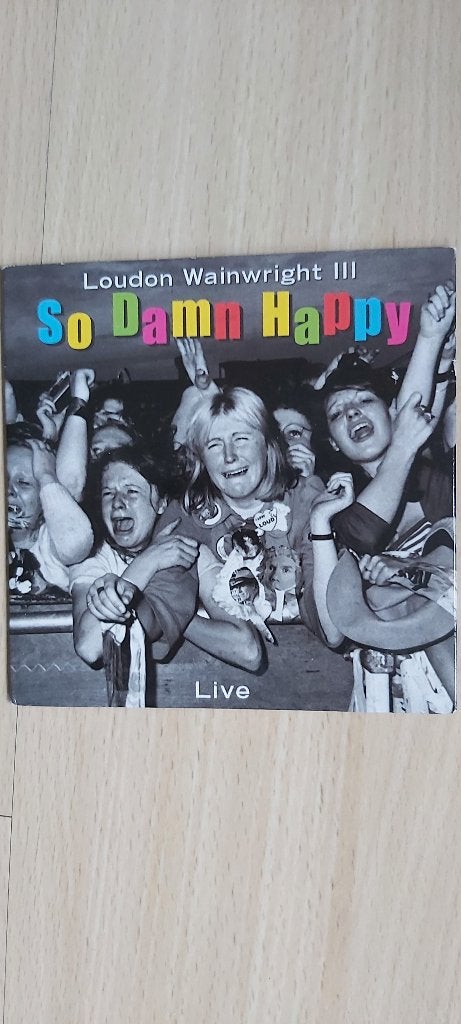 Loudon Wainwright So Damn Happy Live CD (promo), Cd's en Dvd's, Ophalen of Verzenden, Gebruikt
