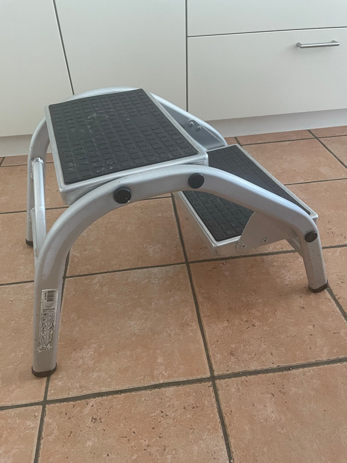Stevige trap voor caravan of camper Hoogte 38 cm, Caravans en Kamperen, Ophalen of Verzenden, Gebruikt