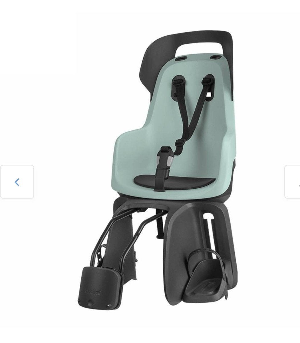 Fiets stoel achter marshmello mint frame bevestiging., Achterzitje, Voetsteuntjes, 9 t/m 18 kg, Nieuw