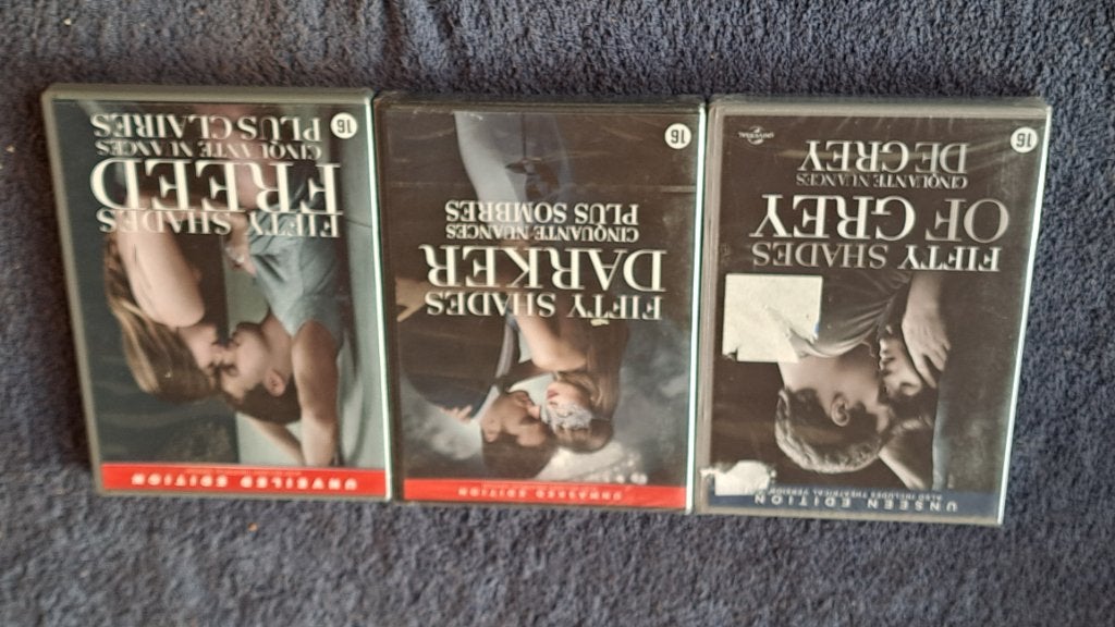 Fifty Shades of Grey Trilogy "Dakota Johnson", Alle leeftijden, Ophalen of Verzenden, Zo goed als nieuw