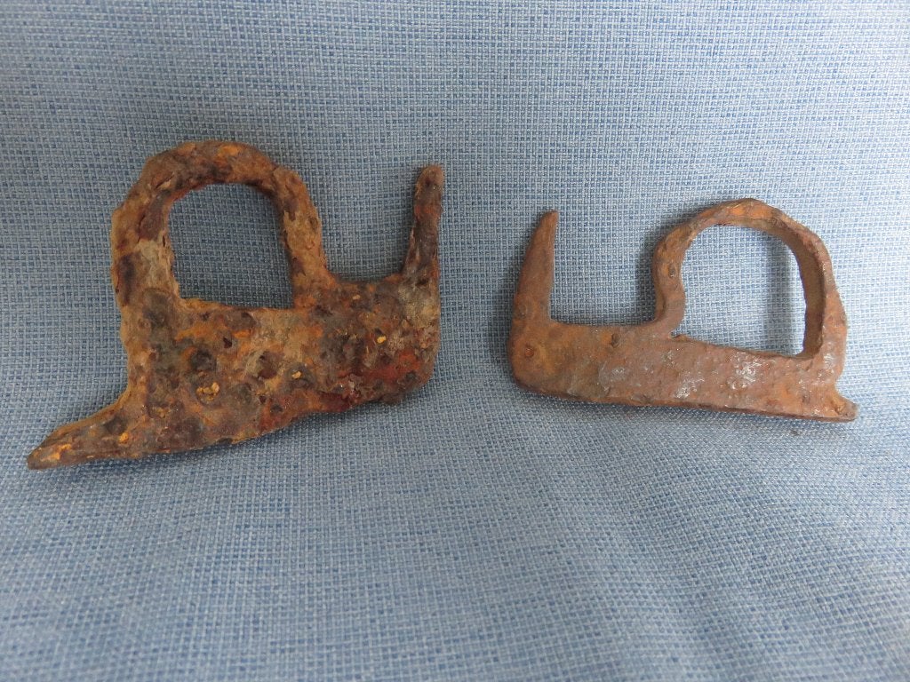 Middeleeuwen – vuurslagen - 13e - 16e eeuw - bodemvondsten, Antiek en Kunst, Ophalen of Verzenden