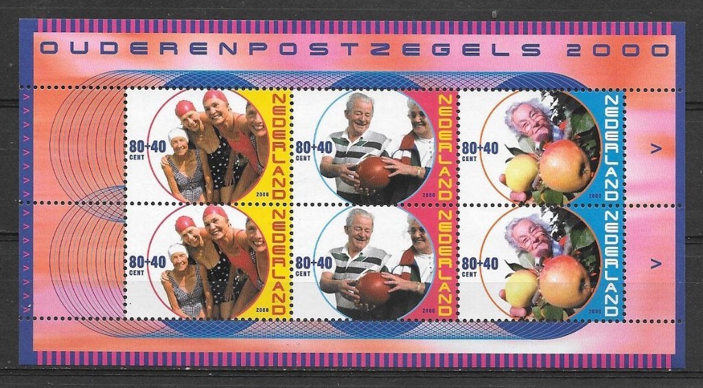 Nederland 2000  Ouderen, Verzenden, Postfris