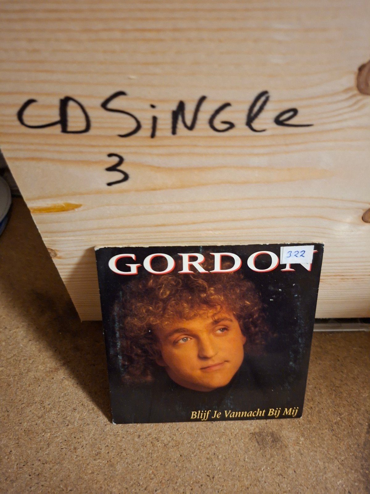 Gordon - Blijf Je Vannacht Bij Mij CD Single, Ophalen of Verzenden, Gebruikt, Nederlandstalig
