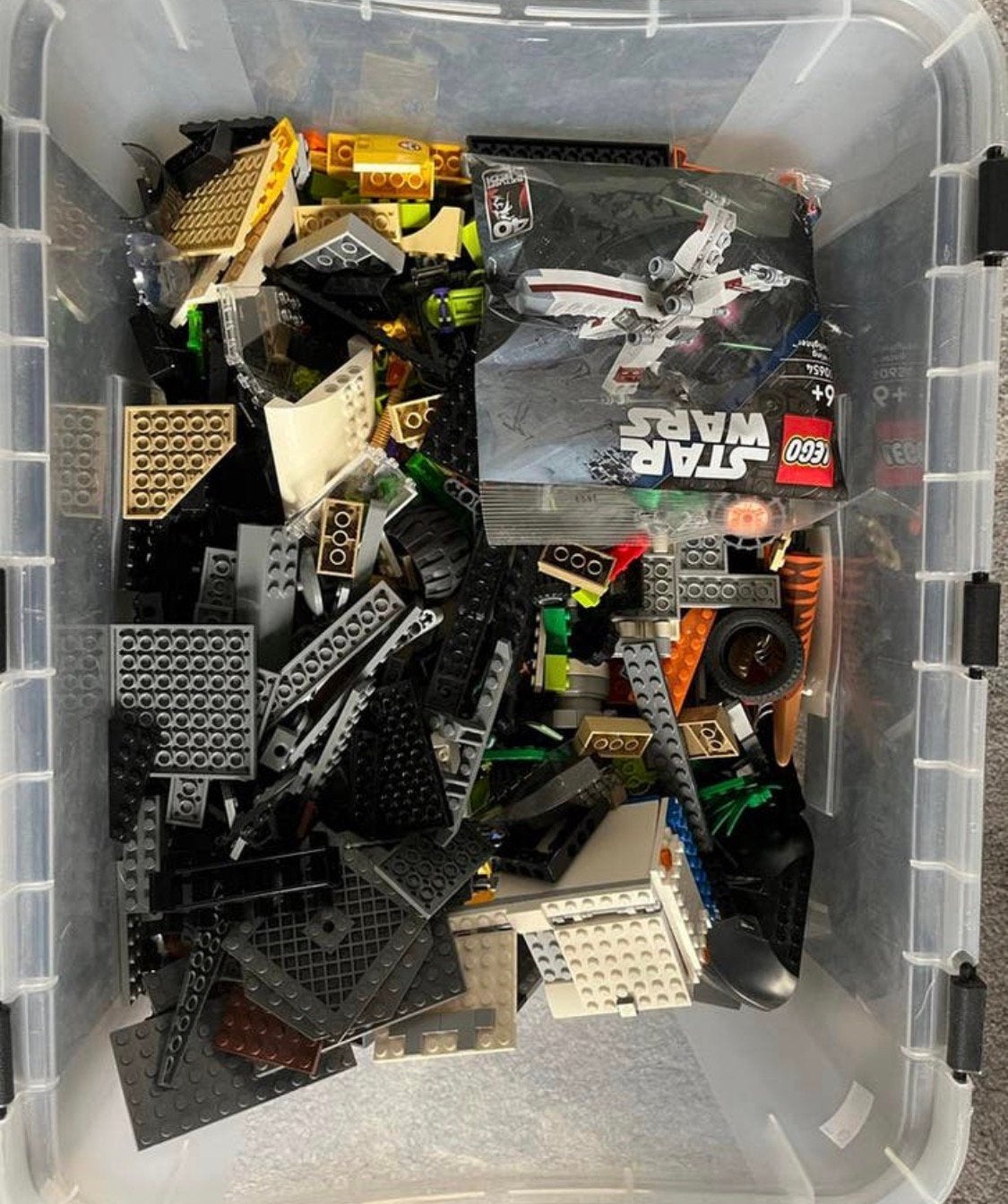Lego bulk lot: Star Wars, diverse sets & minifiguren, Ophalen, Inclusief minifiguren, Gebruikt, Star Wars
