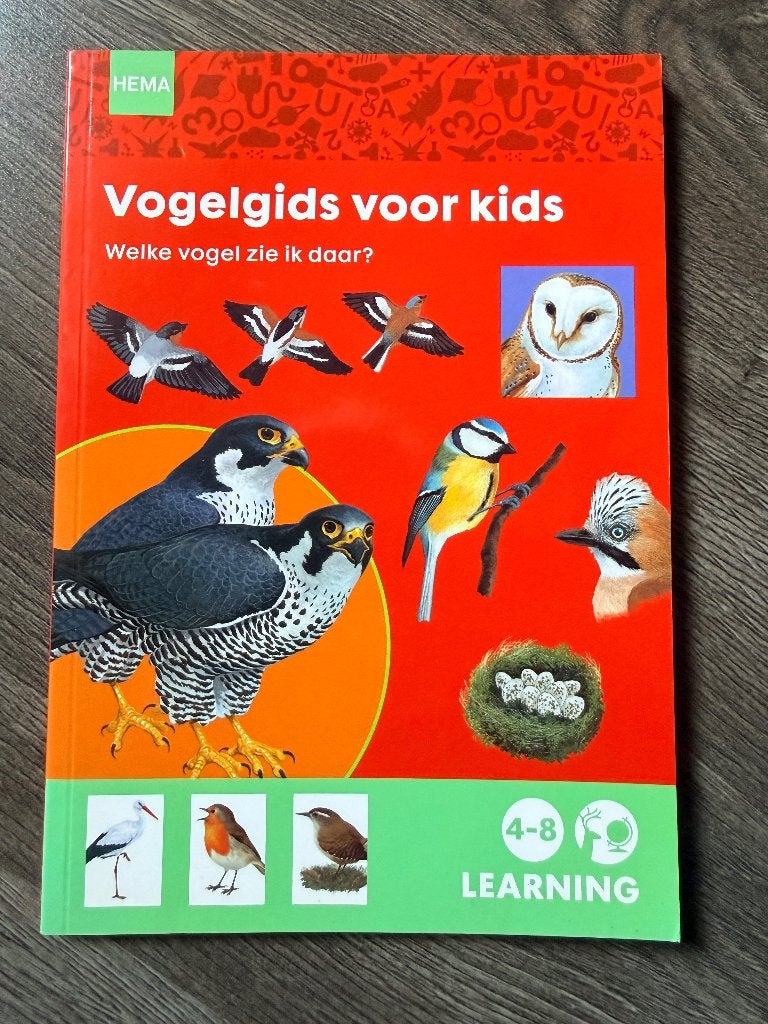 HEMA Vogelgids voor kids 9789043824606, Ophalen of Verzenden, Beta, Zo goed als nieuw, HBO