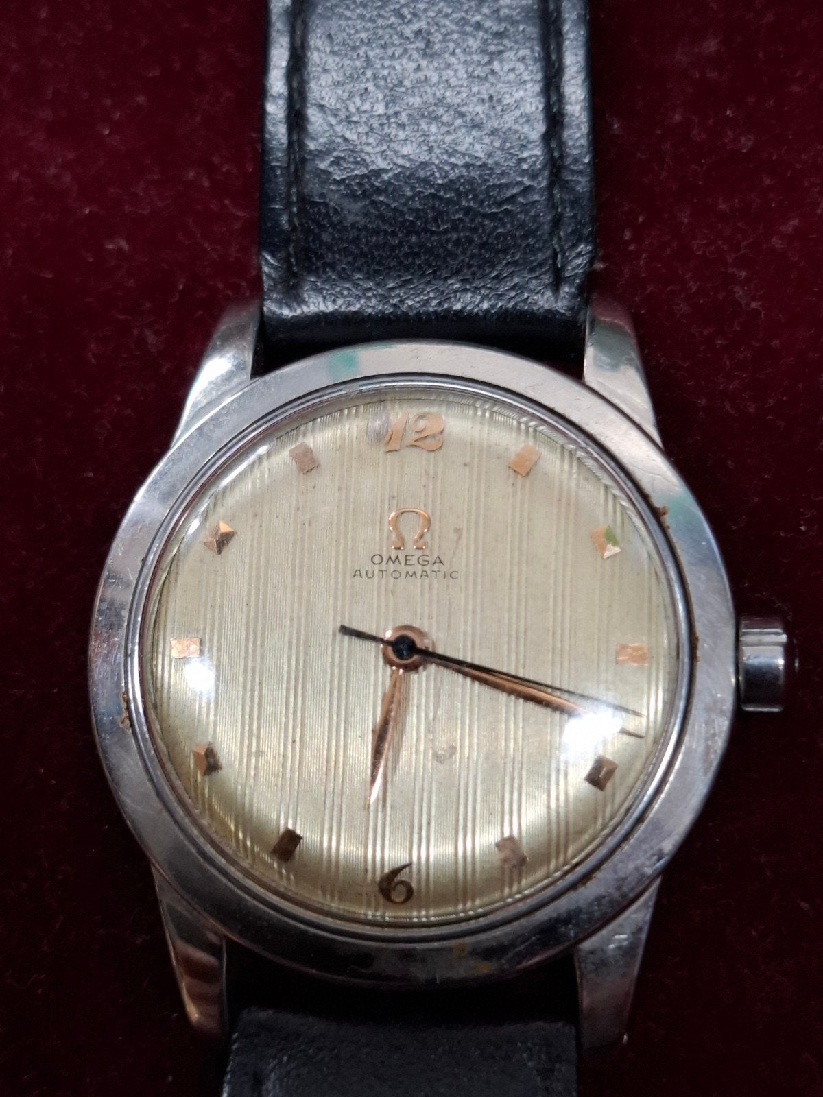 Vintage Omega Automatic Horloge - Klassiek Herenhorloge, Antiek en Kunst, Ophalen of Verzenden
