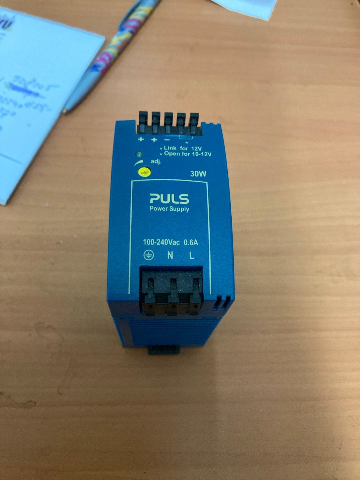 PULS ML30.102 DIN-rail voeding 10-12VDC, 3A, 30W, Ophalen, Nieuw