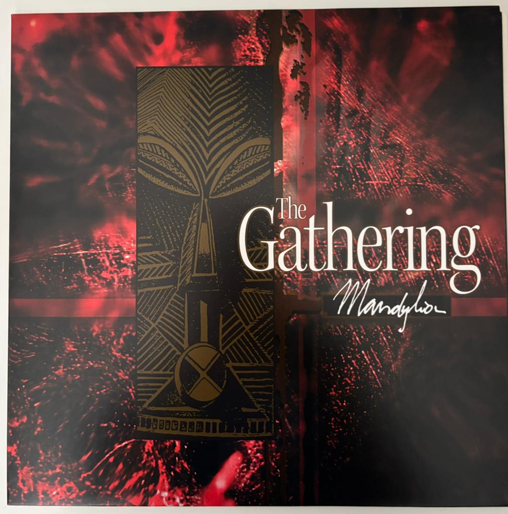 The Gathering - Mandylion (Rood Zwart Gemarmerd Vinyl), 1990 - 1999, Colored vinyl, Ophalen of Verzenden, Zo goed als nieuw