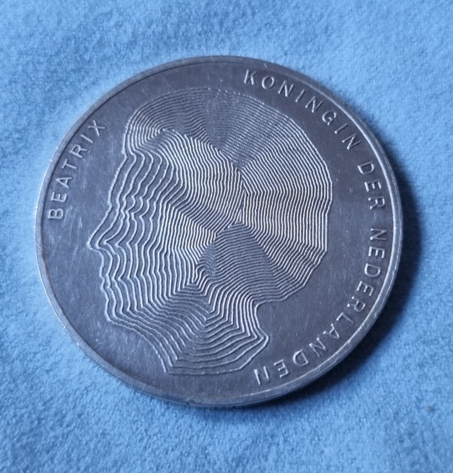 Te koop ziveren 50 gulden munt 1990, Verzenden, Koningin Beatrix, 50 gulden