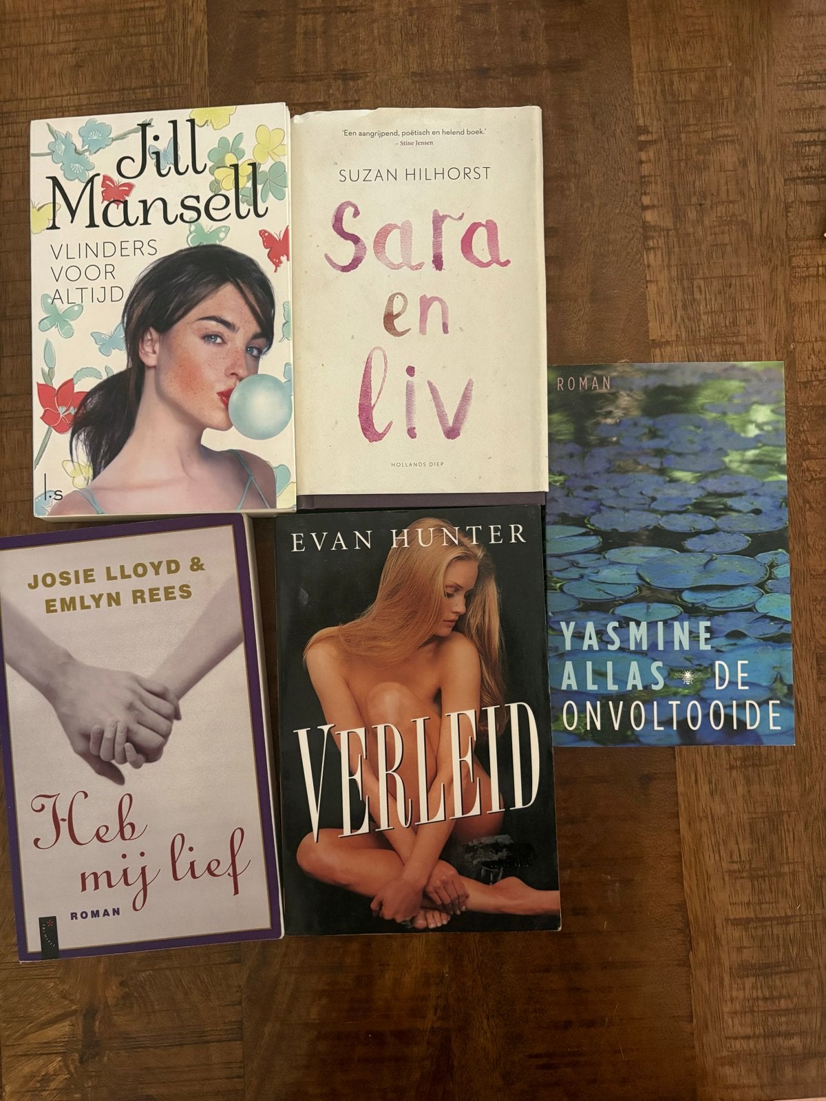 Diverse romans: Jill Mansell, Suzan Hilhorst, Evan Hunter, Ophalen of Verzenden, Gelezen, Nederland