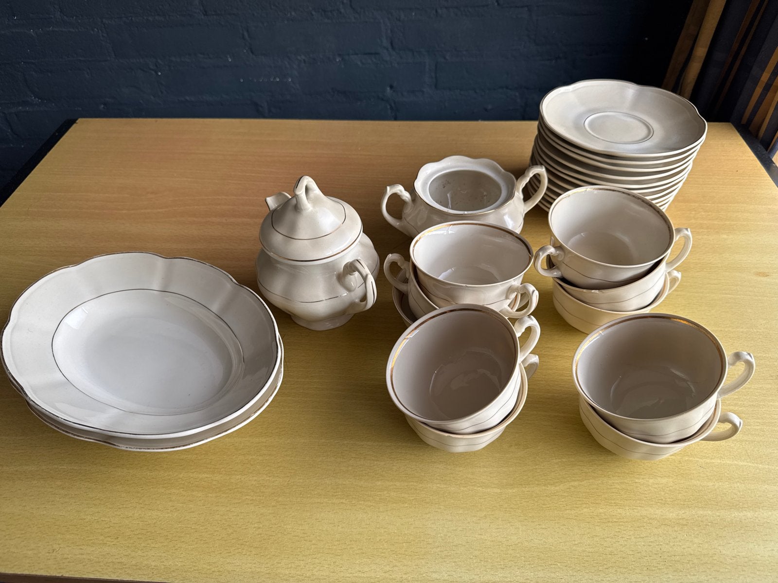 Vintage Porseleinen Servies - Made in Poland, Ophalen of Verzenden