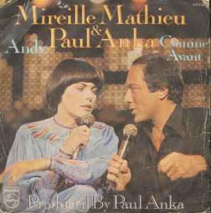Mireille Mathieu And Paul Anka – Andy / Single VG+, Cd's en Dvd's, Vinyl | Pop, Zo goed als nieuw, Overige formaten, Ophalen of Verzenden