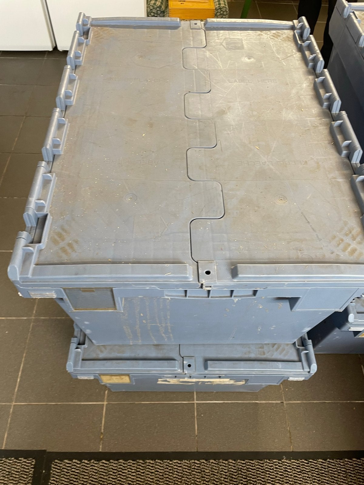 Opbergkisten 68x80x40cm hoog, Huis en Inrichting, Woonaccessoires | Kisten, Ophalen, Kunststof, Gebruikt, 50 tot 100 cm