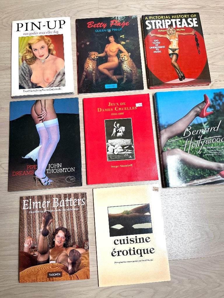 Collectie bijzondere erotica fotoboeken, Ophalen of Verzenden, Gelezen, Overige onderwerpen, Diverse auteurs