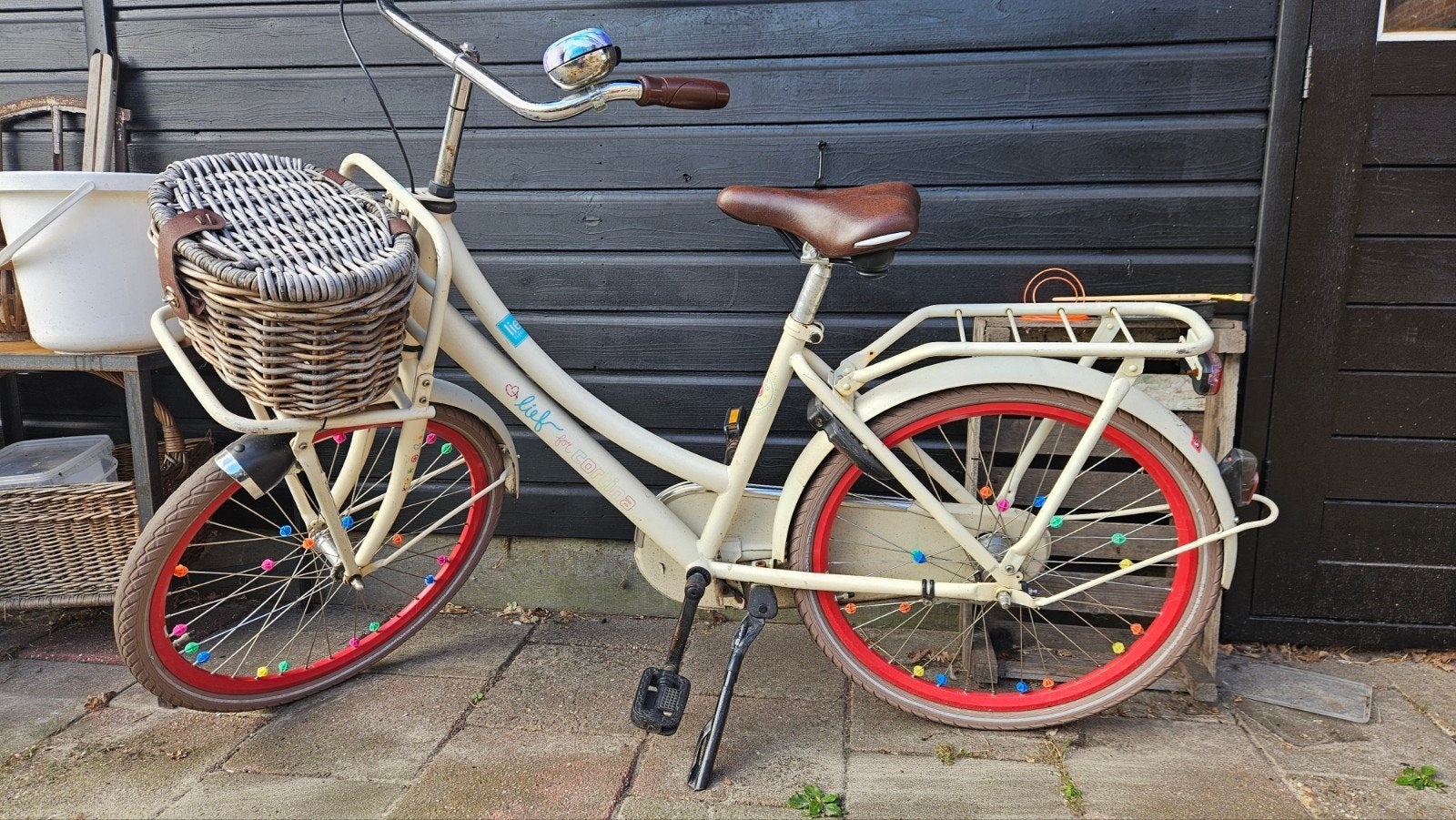 Cortina lief meisjesfiets, Ophalen, Terugtraprem, Versnellingen, Cortina