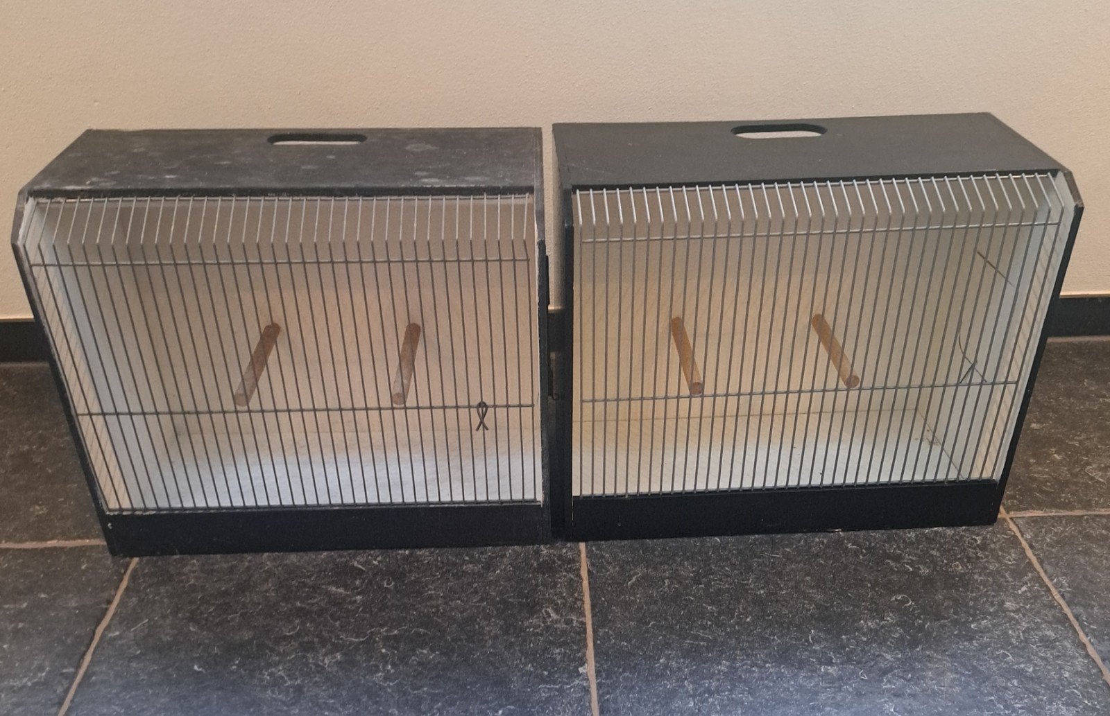Tentoonstellingkooi groot., Dieren en Toebehoren, Ophalen of Verzenden, Hout, Vogelkooi