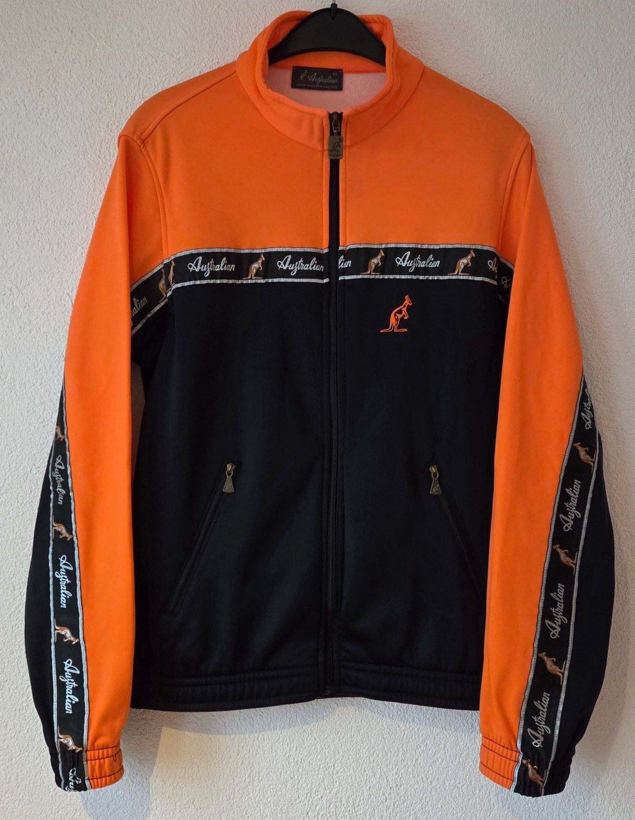 Australian jasje oranje met bies -XS-, Oranje, Ophalen of Verzenden, Zo goed als nieuw, Australian