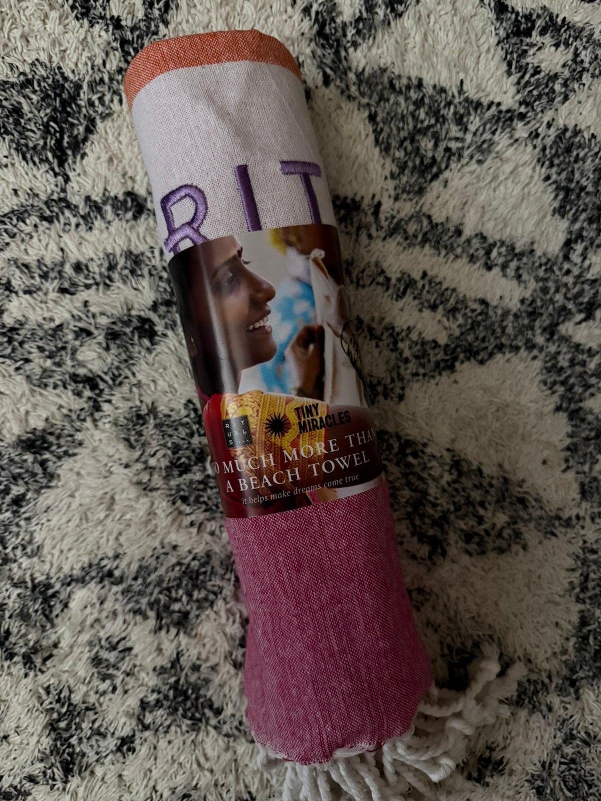 Hamamdoek Rituals, Huis en Inrichting, Badkamer | Badtextiel en Accessoires, Ophalen of Verzenden, Zo goed als nieuw