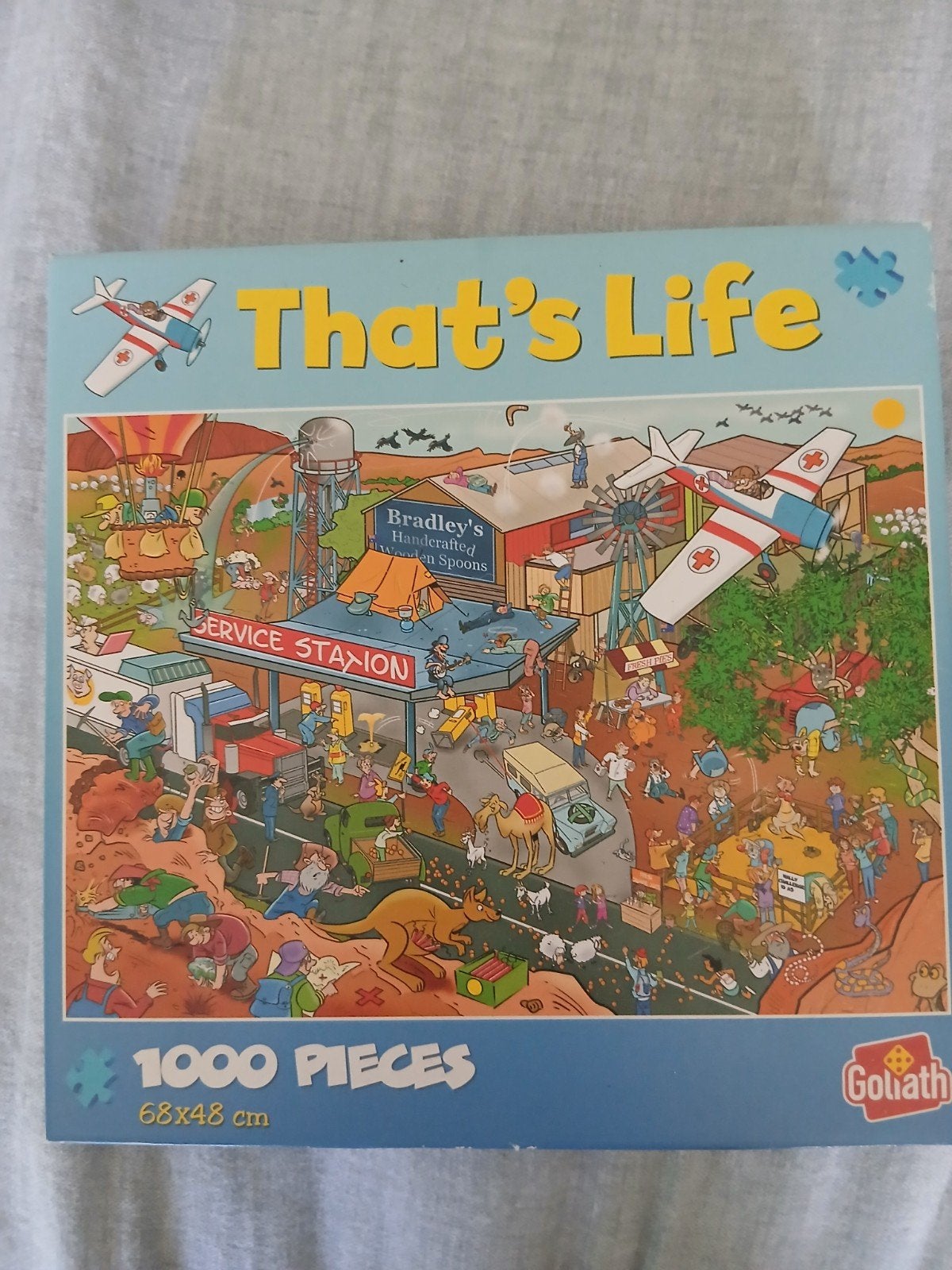 Goliath That's Life Legpuzzel 1000 stukjes, Ophalen of Verzenden, 500 t/m 1500 stukjes, Gebruikt, Legpuzzel