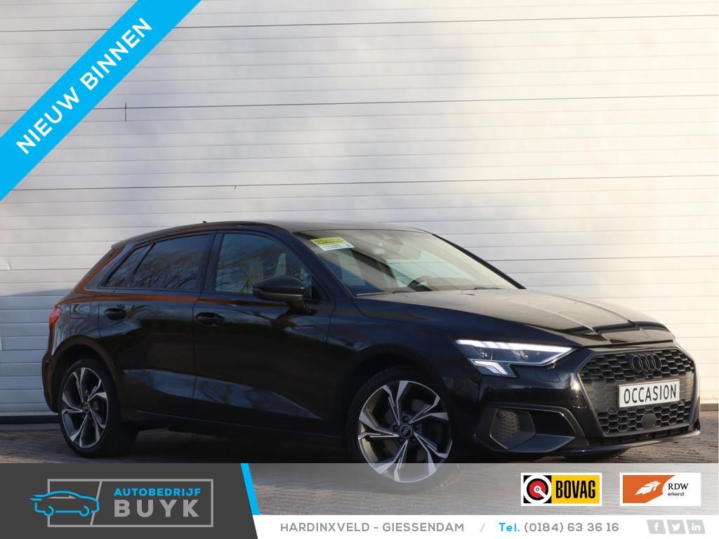 Audi A3 Sportback 40 TFSI e 2x S-line KEYLESS | VIRTUAL | PL, Auto's, Audi, Bedrijf, Te koop, A3, ABS, Achteruitrijcamera, Adaptive Cruise Control