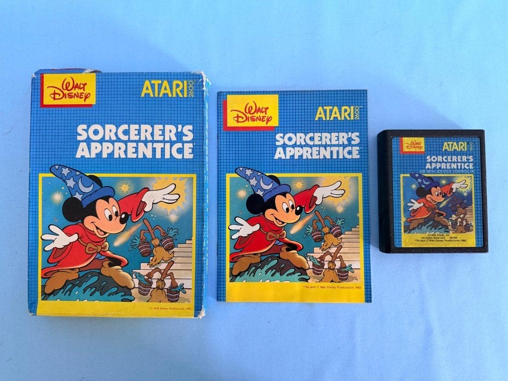 Sorcerer's Apprentice (Atari 2600), Spelcomputers en Games, Gebruikt, 1 speler, Ophalen of Verzenden, Atari 2600