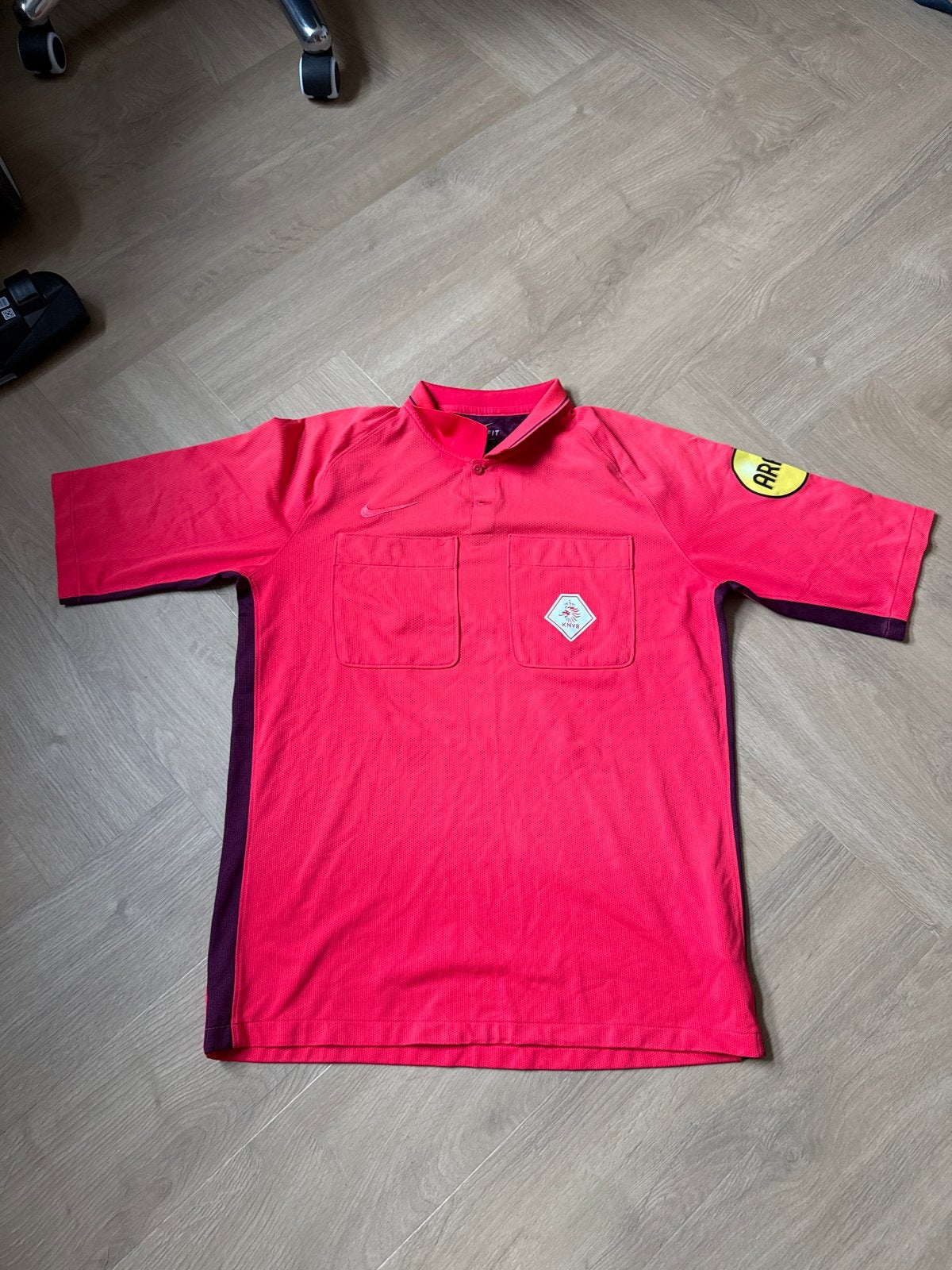 Nike KNVB Scheidsrechtersshirt Maat L - Als nieuw!, Maat L, Ophalen of Verzenden, Zo goed als nieuw, Shirt
