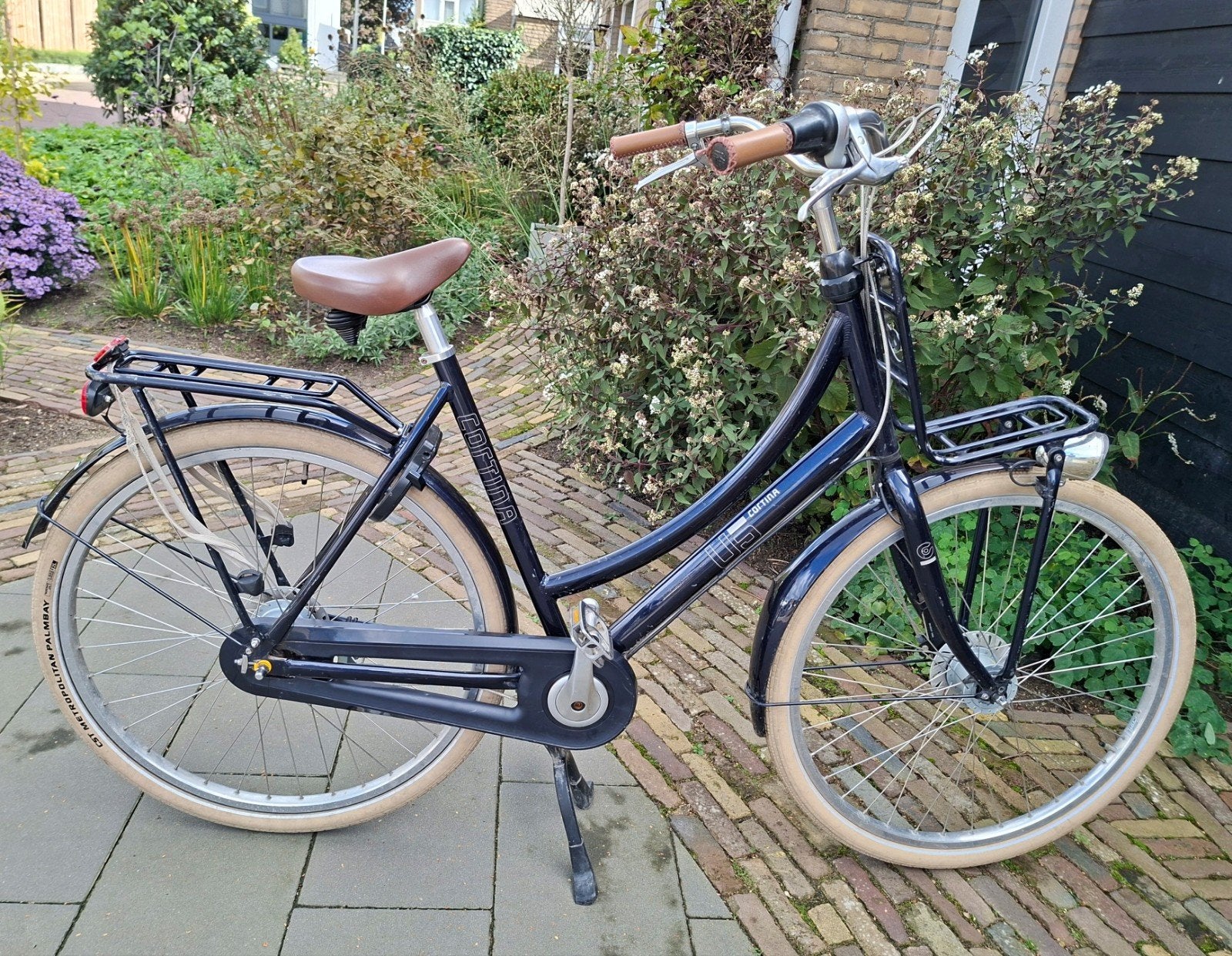 Cortina Damesfiets, Gebruikt, Versnellingen, 56 cm of meer, Schijfrem