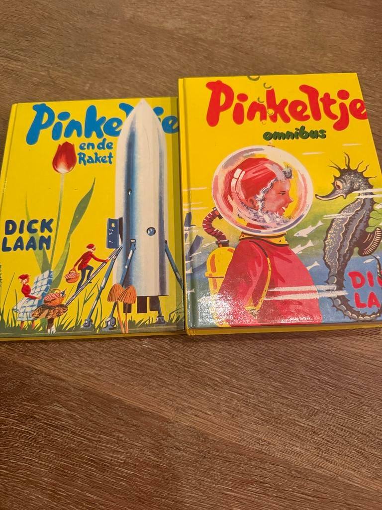 Pinkeltje boeken - Pinkeltje en de raket & Pinkeltje omnibus, Ophalen of Verzenden, Gelezen, Fictie algemeen