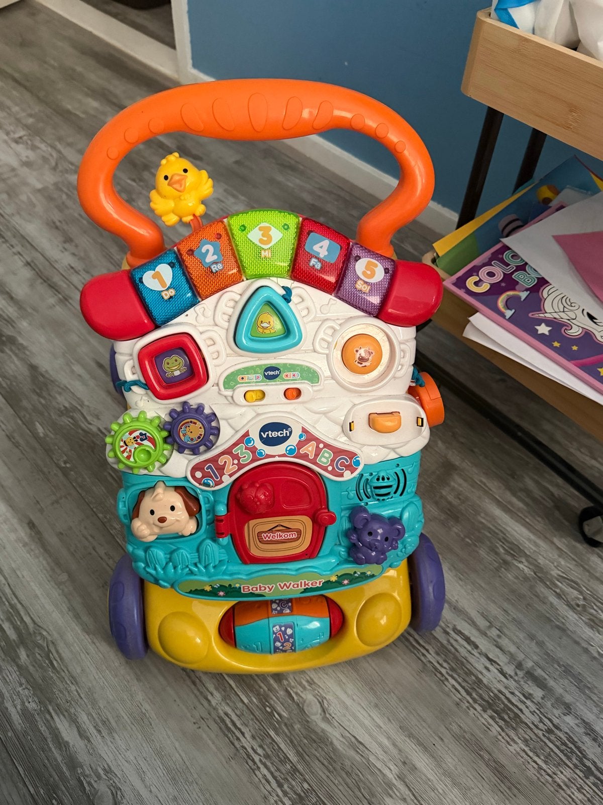 VTech Baby Walker - Interactieve Loopwagen, Ophalen, Gebruikt, Overige typen, Met licht