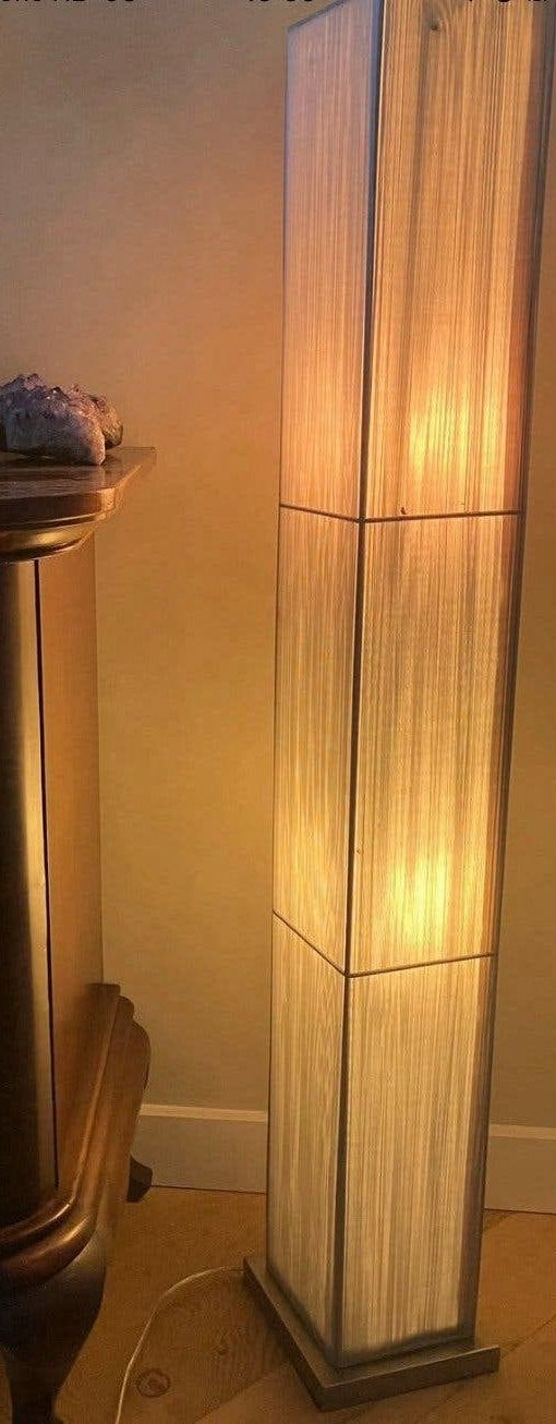 Design lamp vloerlamp sfeerlamp lichttoren modern ambiance, Ophalen of Verzenden, Zo goed als nieuw, 150 tot 200 cm