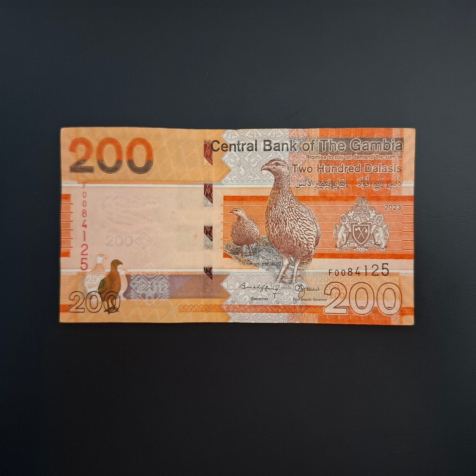 200 dalasi Gambia #067, Verzenden, Overige landen, Los biljet