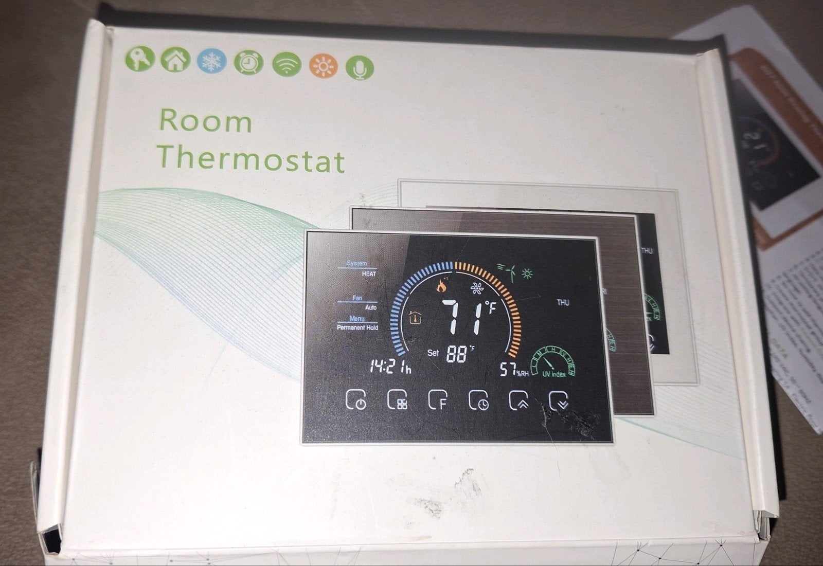 Wifi Thermostaat, Ophalen of Verzenden, Slimme thermostaat, Nieuw