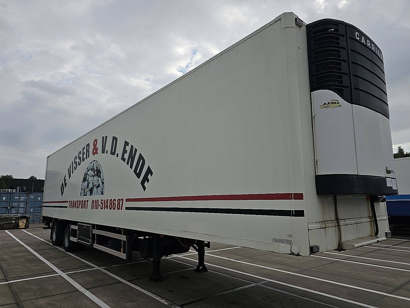 BURG BPO 12-20 TRNXX carrier maxima, Overige kleuren, Origineel Nederlands, Bedrijf, Aanhangers en Opleggers