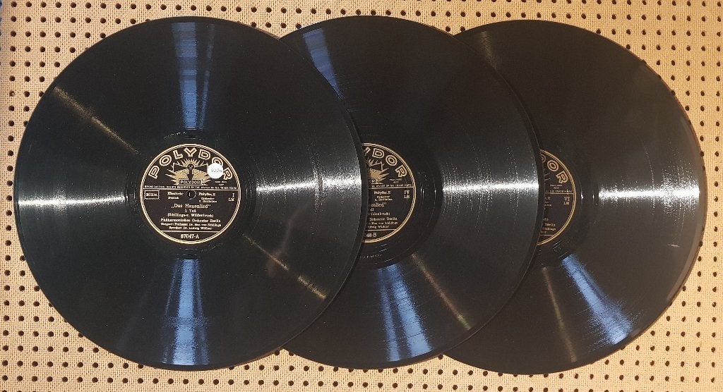 Max Von Schillings: Das Hexenlied 78 toeren (3 platen), Cd's en Dvd's, Vinyl | Klassiek, Gebruikt, Ophalen of Verzenden, 12 inch