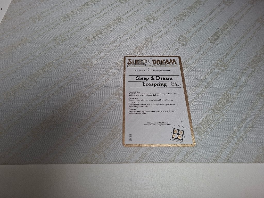 Gratis 1 pers  boxspringbed ev met matras, Ophalen, Strak, 90 cm, Eenpersoons