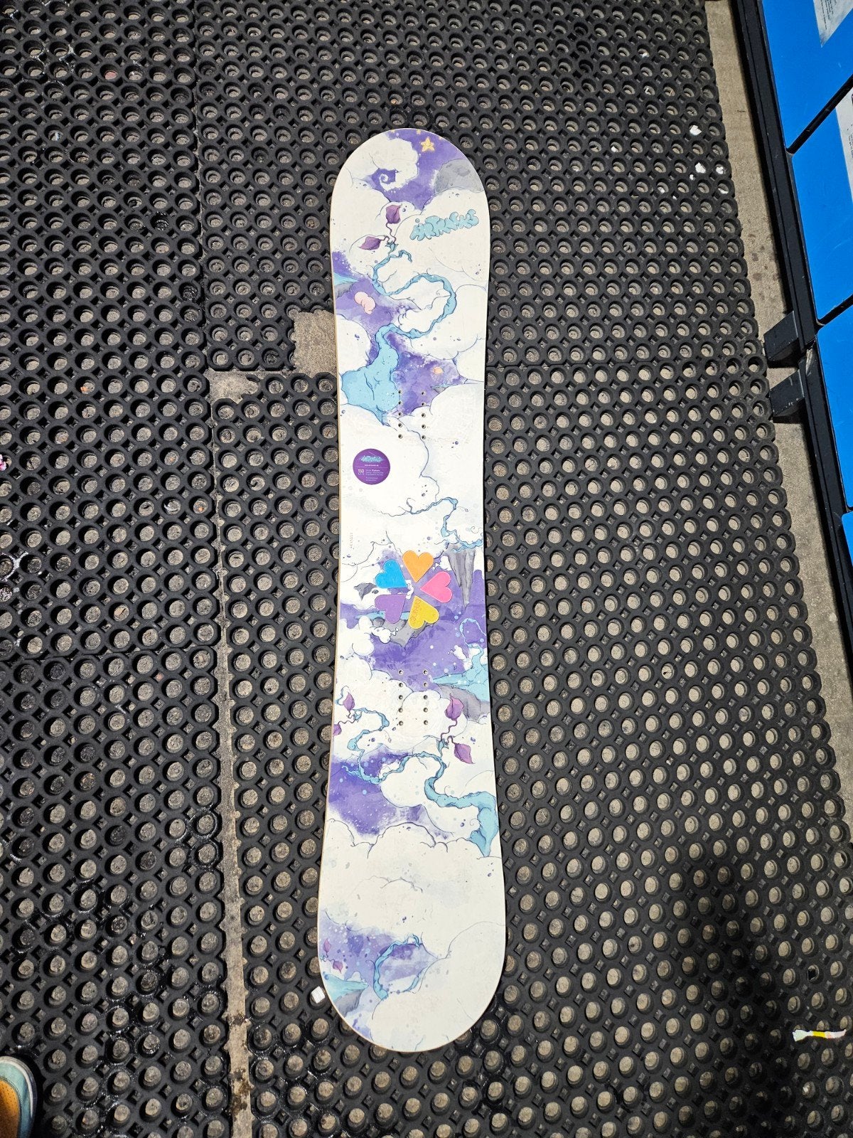Airtracks Euphoria Snowboard 150 cm, Ophalen, Gebruikt, Board