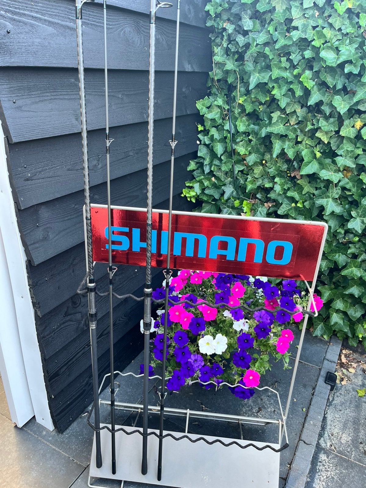 Shimano tx4 A 10 ft 3.0 lbs 2 x, Ophalen, Zo goed als nieuw, Werphengel