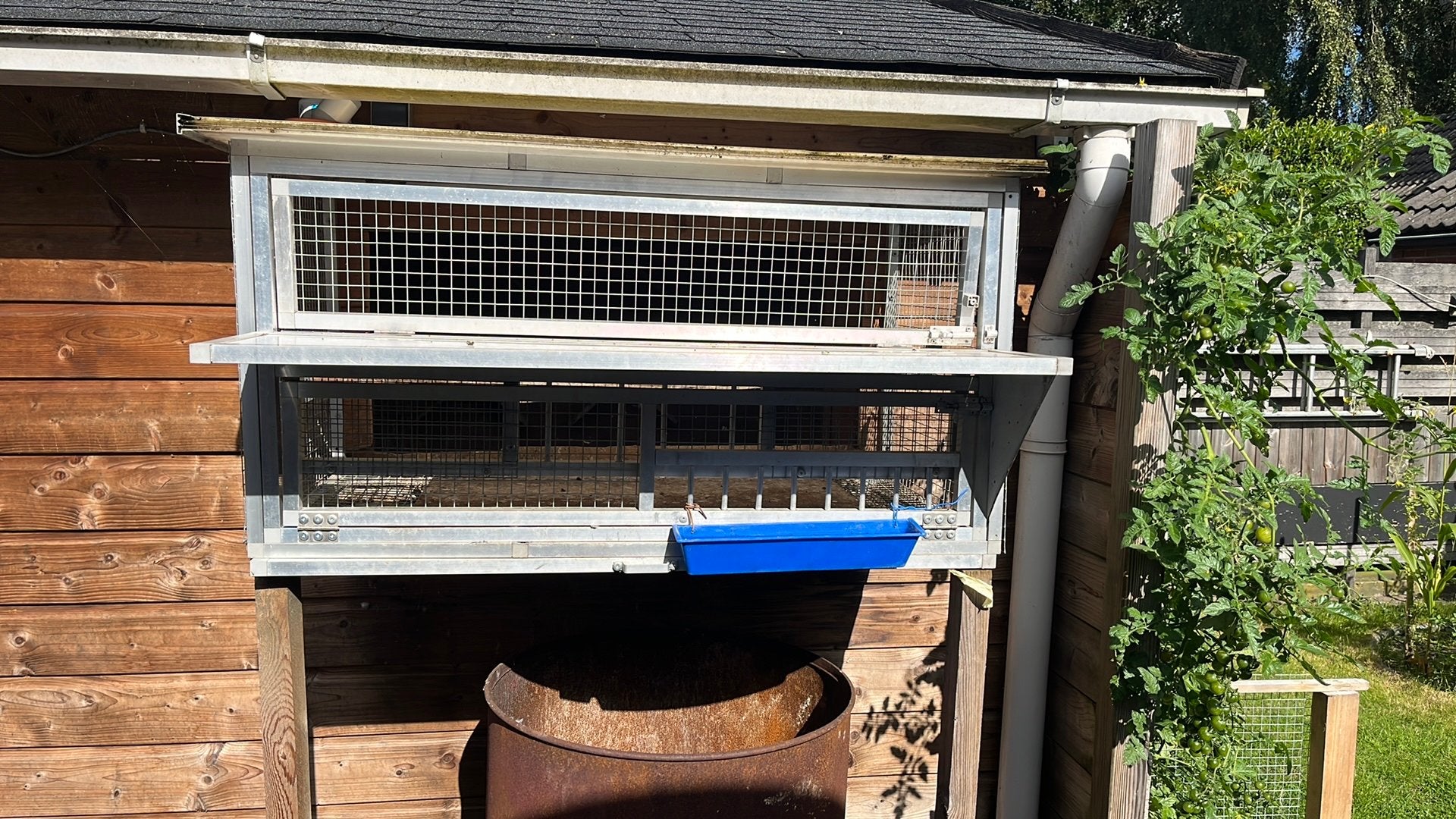 Spoetnik duiven ren, Dieren en Toebehoren, Ophalen, Zo goed als nieuw, Aluminium, Volière