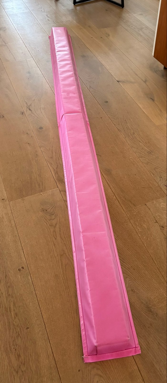 Roze opvouwbare evenwichtsbalk voor turnen, Sport en Fitness, Ophalen, Gebruikt, Materiaal, Maat 36 t/m 42